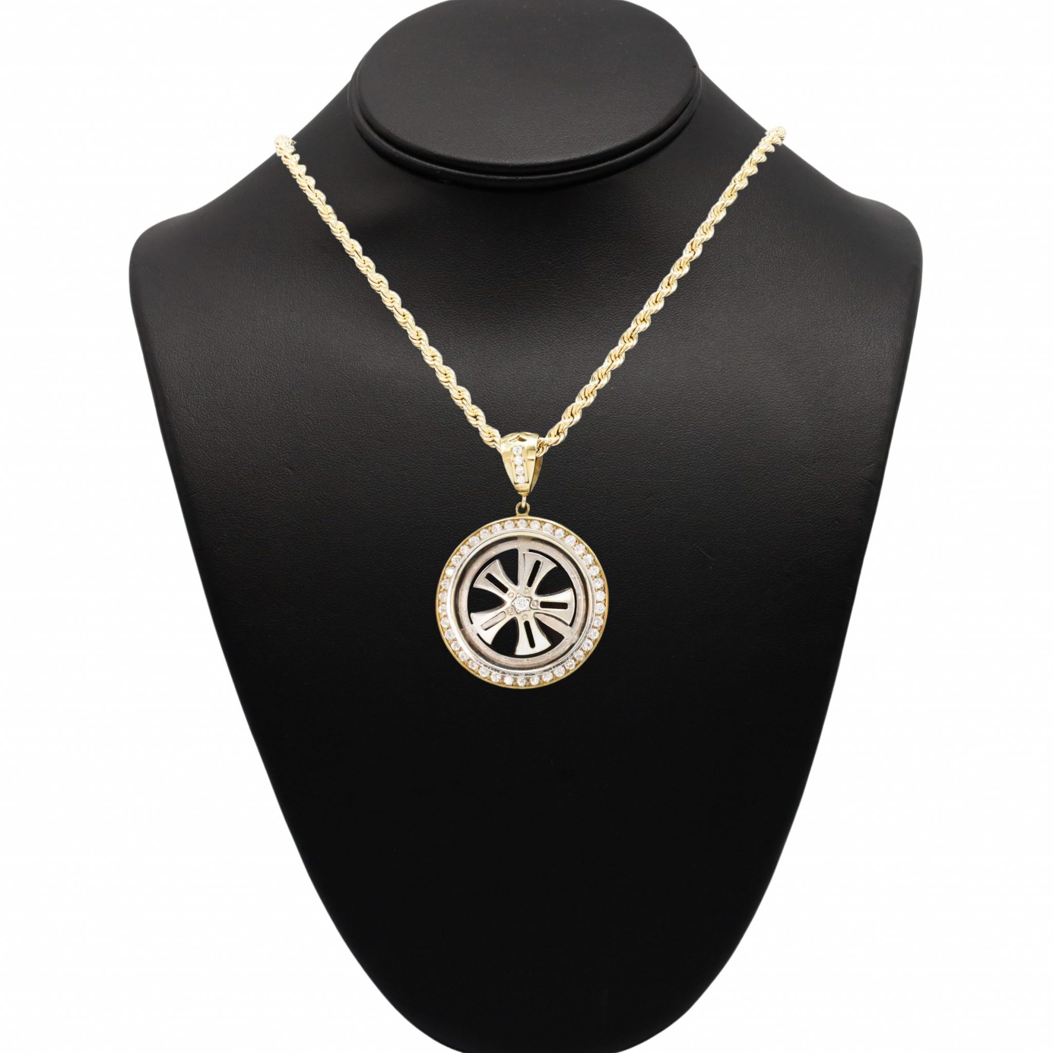 Spinner 10k - Pendant - Golden Hand Jewellery