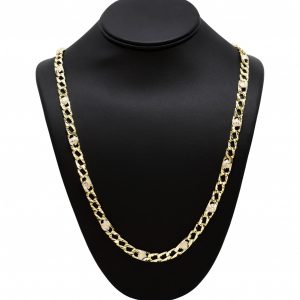 Two Tone Medusa 7.5mm 26" - Chains