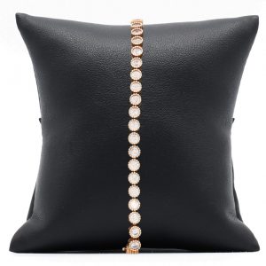 CZ Rose Gold Tennis- Bracelet
