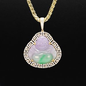 Diamond Buddha 1.6ct- Pendant - Image 3