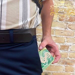 Silver Dollar Sign- Money Clip - Image 3