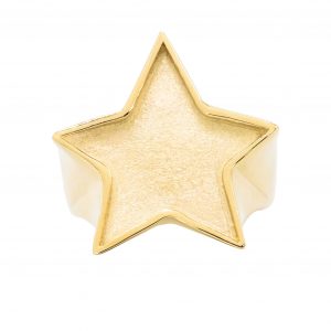 Large Solid Star - Ring