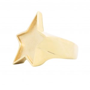 Large Solid Star - Ring - Image 3