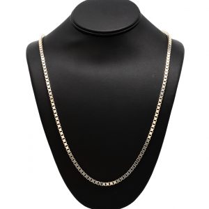 Box 3.75mm 28" - Silver Chain
