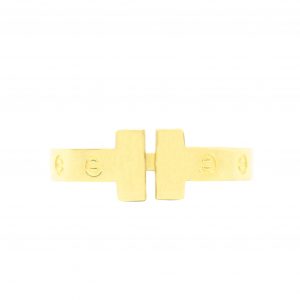 CZ Edges Love Band - Ring