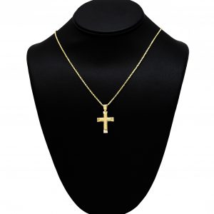 Small Squared Cross - Pendant