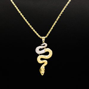 CZ Snake - Pendant - Image 3