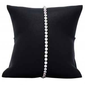 CZ White Rounded Tennis 3.5mm - Bracelet