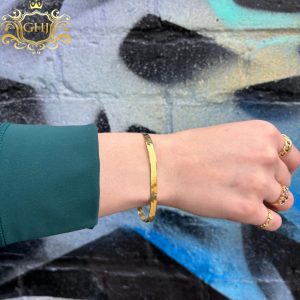 Herringbone 5mm 7.5"-Bracelet - Image 3