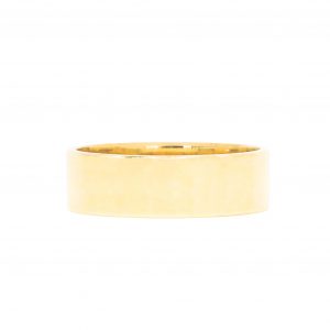 7mm Mens Gold Band- Gold Ring
