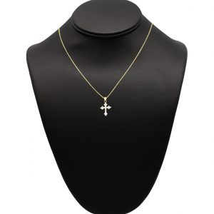 Cz Mini Cross - Pendant