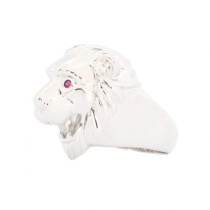 Lion - Silver Ring - Image 3