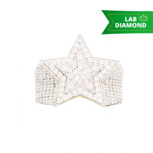 Diamond Star 3.2ct Lab 10k - Diamond Ring