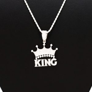 King Cz - Silver Pendant - Image 3