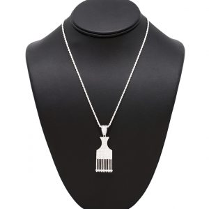 Cz Comb - Silver Pendant