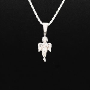 Mini Angel - Silver Pendant - Image 3