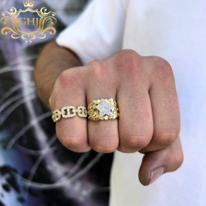 Mens Icy Link 0.80ct - Diamond Ring - Image 3