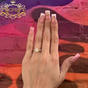 Princess Cut 1.7ct Lab #265 - Diamond Ring - Image 3