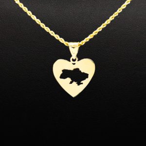 Ukrainian Heart- Pendant - Image 3