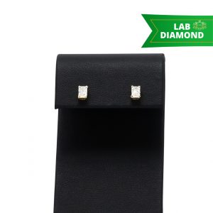 Radiant 1.0ct lab -Diamond Earrings