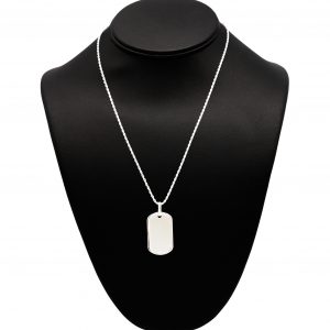 Dog Tag - Silver Pendant