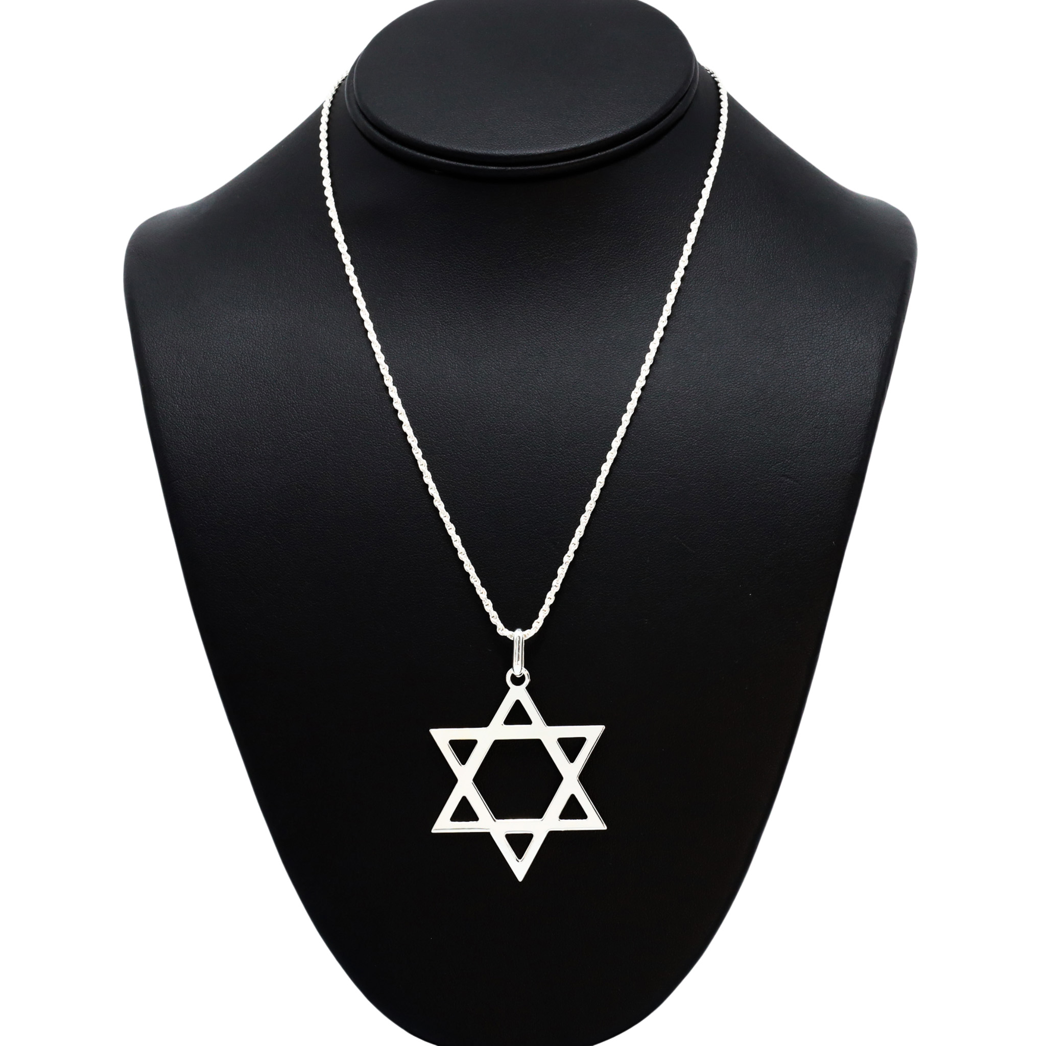 Star Of David XL - Silver Pendant - Golden Hand Jewellery