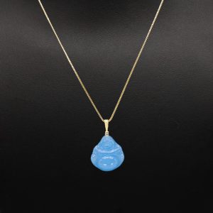 Blue Buddha 10k - Pendant - Image 3