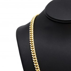 Two Tone Miami Cuban 7.75mm 24" - Chains - Image 3