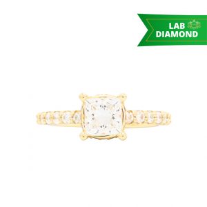 Princess Cut 1.7ct Lab #265 - Diamond Ring