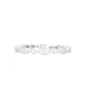 CZ Eternity - Silver Ring