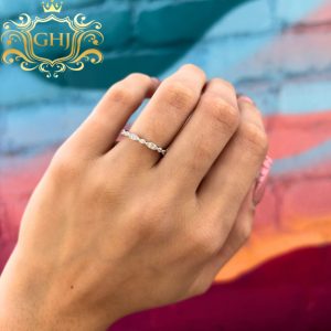 CZ Eternity - Silver Ring - Image 3