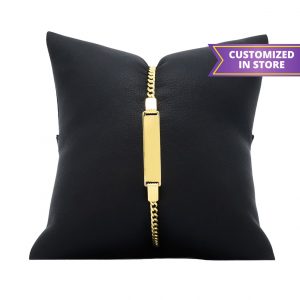 Engravable Miami Cuban Bracelet 2.75mm 7.5"-Bracelet