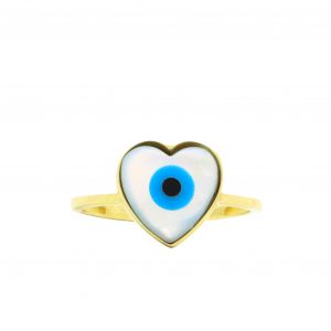 Evil Eye Heart - Rings