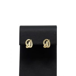 Script Letter D - Earrings - Image 1