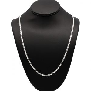 Solid Miami Cuban 3.5mm 24" - Silver Chain