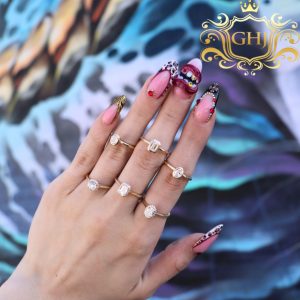 Emerald Cut .50ct Lab 14k - Diamond Ring - Image 3