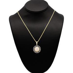 Diamond Round Medusa .50ct- Pendant