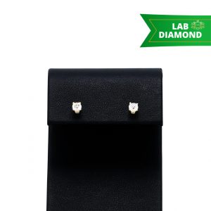 Brilliant Cut .50ct lab -Diamond Earrings