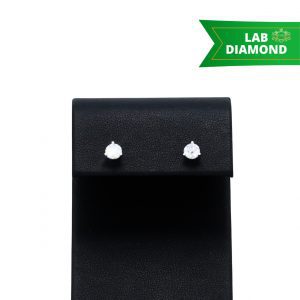 Brilliant Cut 1ct lab -Diamond Earrings