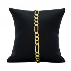 Hollow Figaro 6.25mm 8.5" - Bracelet