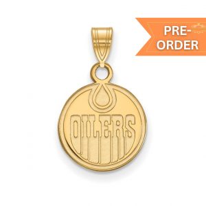 Small Oilers NHL 10K-Pendant