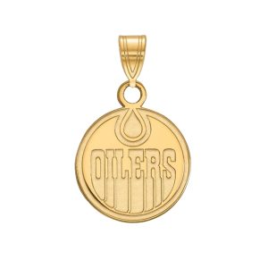 Small Oilers NHL 10K-Pendant