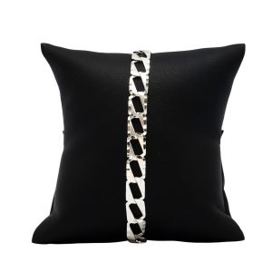 Diamond Cut 8mm 9"- Silver Bracelet