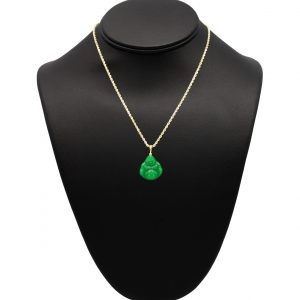 Green Buddha 10k - Pendant