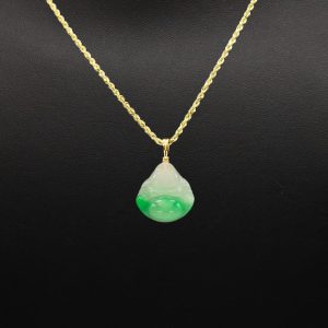 Green x White Buddha 10k - Pendant - Image 3
