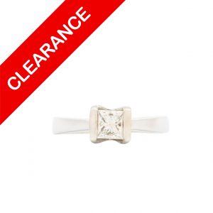 Princess Cut .48ct 14k - Diamond Ring