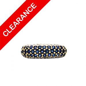 Sapphire X Diamond 10k - Diamond Ring