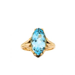 Genuine Topaz 14k #138  - Ring