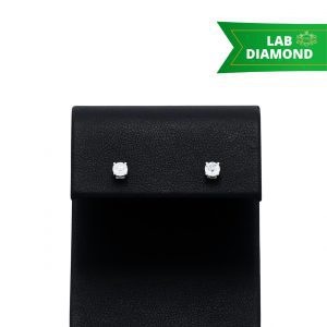 Brilliant Cut .50ct lab -Diamond Earrings