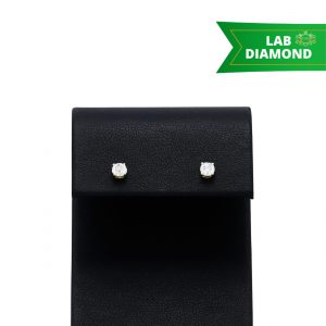Brilliant Cut .50ct lab -Diamond Earrings